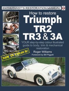 Paperback How to Restore Triumph Tr2, Tr3 and Tr3a Book