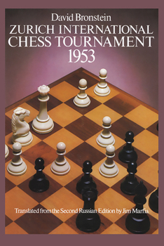 Paperback Zurich International Chess Tournament, 1953 Book