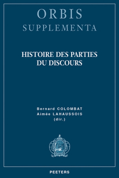 Histoire Des Parties Du Discours