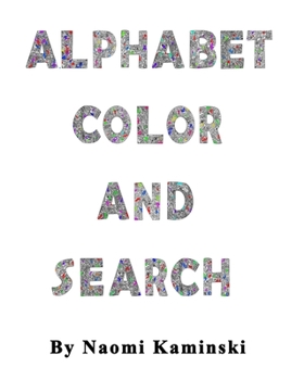 Paperback Alphabet Color and Search Book