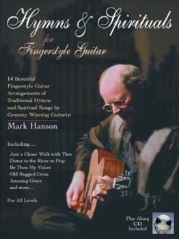 Paperback Hymns & Spirituals: For Fingerstyle Guitar [With CD] Book