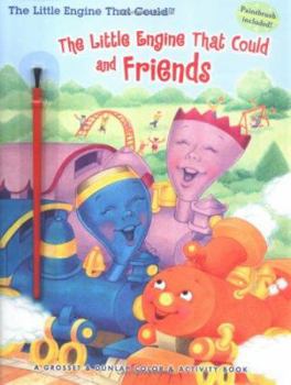 Paperback The Little Engine That Could and Friends [With Paint Brush] Book