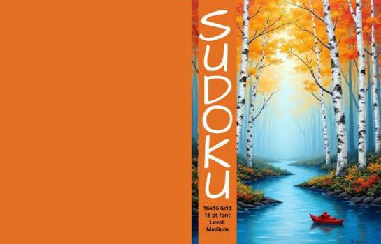 Paperback Sudoku: 16x16/Medium (Great America Activity Book) Book