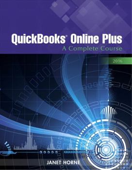 Spiral-bound QuickBooks Online Plus: A Complete Course 2016 Book