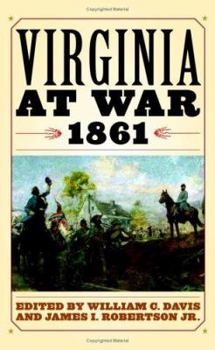 Hardcover Virginia at War, 1861 Book