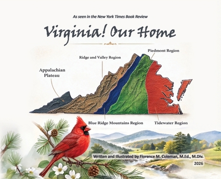 Hardcover Virginia! Our Home Book