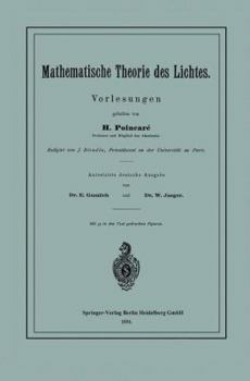 Paperback Mathematische Theorie Des Lichtes: Vorlesungen [German] Book