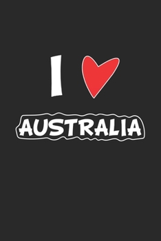 Australia: Notebook, Journal | Gift Idea for Globetrotters and Travel Fans | checkered | 6x9 | 120 pages