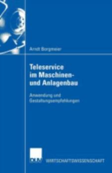 Paperback Teleservice Im Maschinen- Und Anlagenbau [German] Book