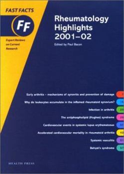 Paperback Rheumatology Highlights 2001-2002 Fast Facts Series Book