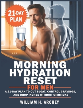 Paperback Morning Hydration Reset for Men: A 21-Day Plan to Cut Bloat, Control Cravings, and Drop Inches Without Gimmicks Book