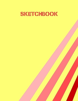 Sketchbook: 100 Blank Pages, 8.5 x 11, Sketch Pad for Drawing, Doodling and Painting