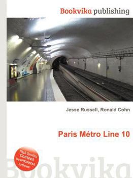 Paperback Paris Metro Line 10 Book