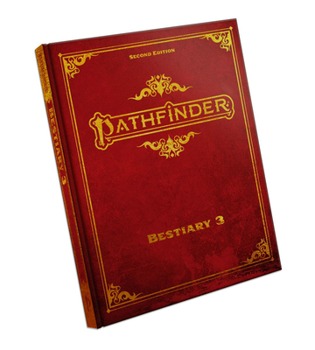 Hardcover Pathfinder RPG Bestiary 3 (Special Edition) (P2) Book