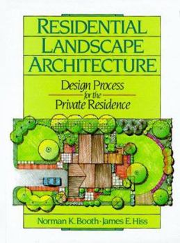 Hardcover Residential Landscape Architecture: Design Process for the Private Residence Book