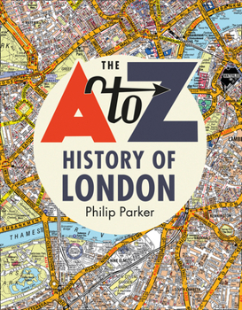 Hardcover History of London Through A-Z Maps Book