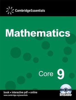 Paperback Cambridge Essentials Mathematics Core 9 Pupil's Book [With CDROM] Book