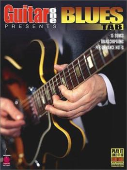 Paperback Guitar One Presents Blues Tab Book