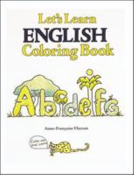 Paperback Let's Learn English Coloring Book