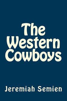 Paperback The Western Cowboys Book