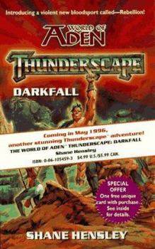 Mass Market Paperback Thunderscape #02: Darkfall Book