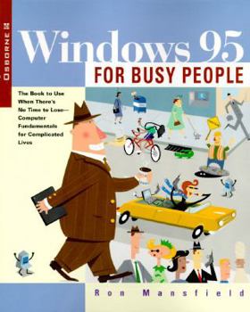 Paperback Windows 95 for Busy People Book