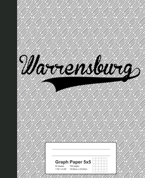 Paperback Graph Paper 5x5: WARRENSBURG Notebook Book