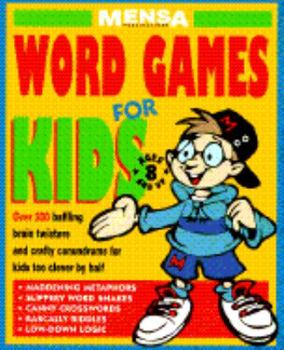 Paperback Mensa Word Games for Kids Book