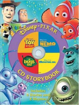 Hardcover Disney Pixar Favorites CD Storybook Book