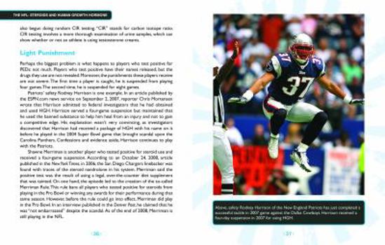 Library Binding The NFL: Steroids and Human Growth Hormone Book