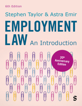 Paperback Employment Law: An Introduction (Sixth Edition) Book