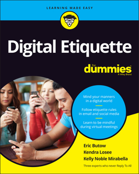 Paperback Digital Etiquette for Dummies Book
