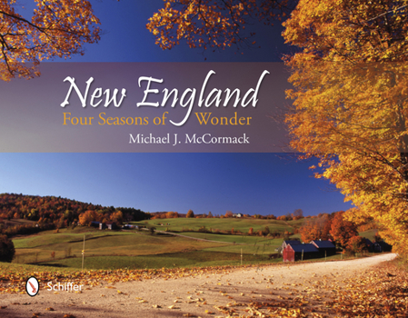 Hardcover New England: Four Seasons of Wonder Book