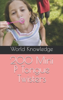 Paperback 200 Mini P Tongue Twisters Book