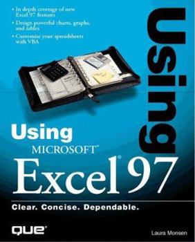 Paperback Using MS Excel 97 Book