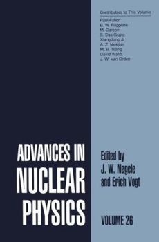 Paperback Advances in Nuclear Physics: Volume 26 Book