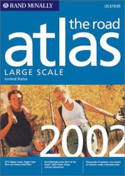 Paperback Rand McNally Road Atlas : Large Scale : United States 2002 (Rand McNally Large Scale Road Atlas Usa) Book