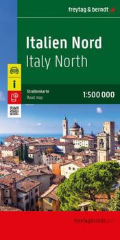 Map Northern Italy Road Map 1:500.000 Book