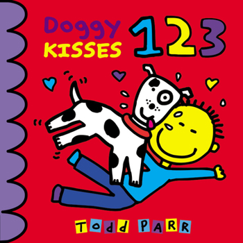 Hardcover Doggy Kisses 123 Book
