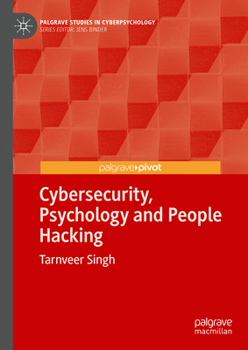 Hardcover Cybersecurity, Psychology and People Hacking Book