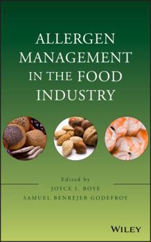 Hardcover Allergen Management in the Food Industry Book