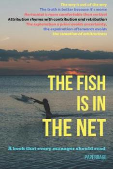 Paperback The fish is in the net Book