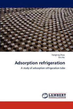 Paperback Adsorption refrigeration Book