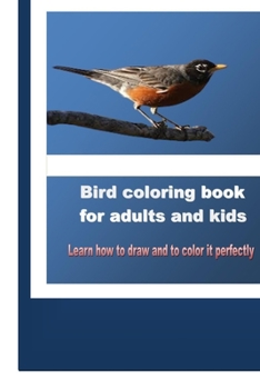 Paperback Birds Coloring Book For Adults And Kids Book