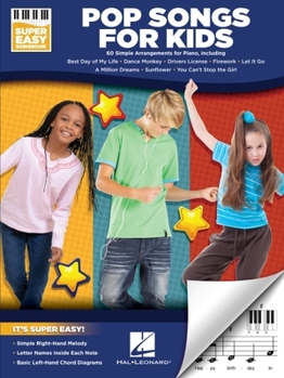 Paperback Pop Songs for Kids - Super Easy Songbook Book