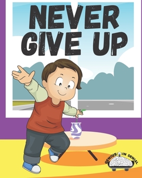 Paperback Never Give Up Book