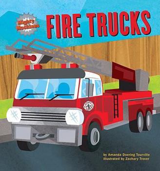 Library Binding Fire Trucks Book