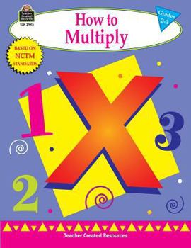 Paperback How to Multiply, Grades 2-3 Book