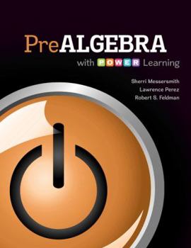 Paperback Prealgebra with P.O.W.E.R. Learning Book