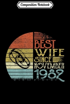 Composition Notebook: Womens 50th Wedding Anniversary Gift Best Wife Since 1969 Journal/Notebook Blank Lined Ruled 6x9 100 Pages